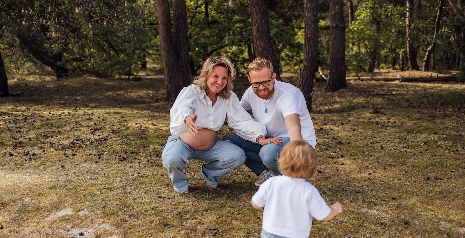 Zwangerschapsshoot – Familie / Gezin Lotte